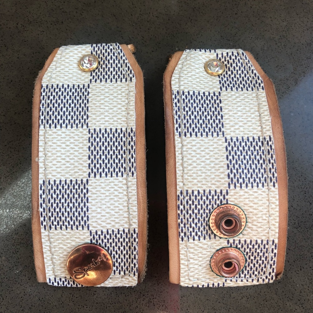 Spark*l Band  Louis Vuitton Damier azur Apple watch band